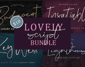 Lovely Script Bundle