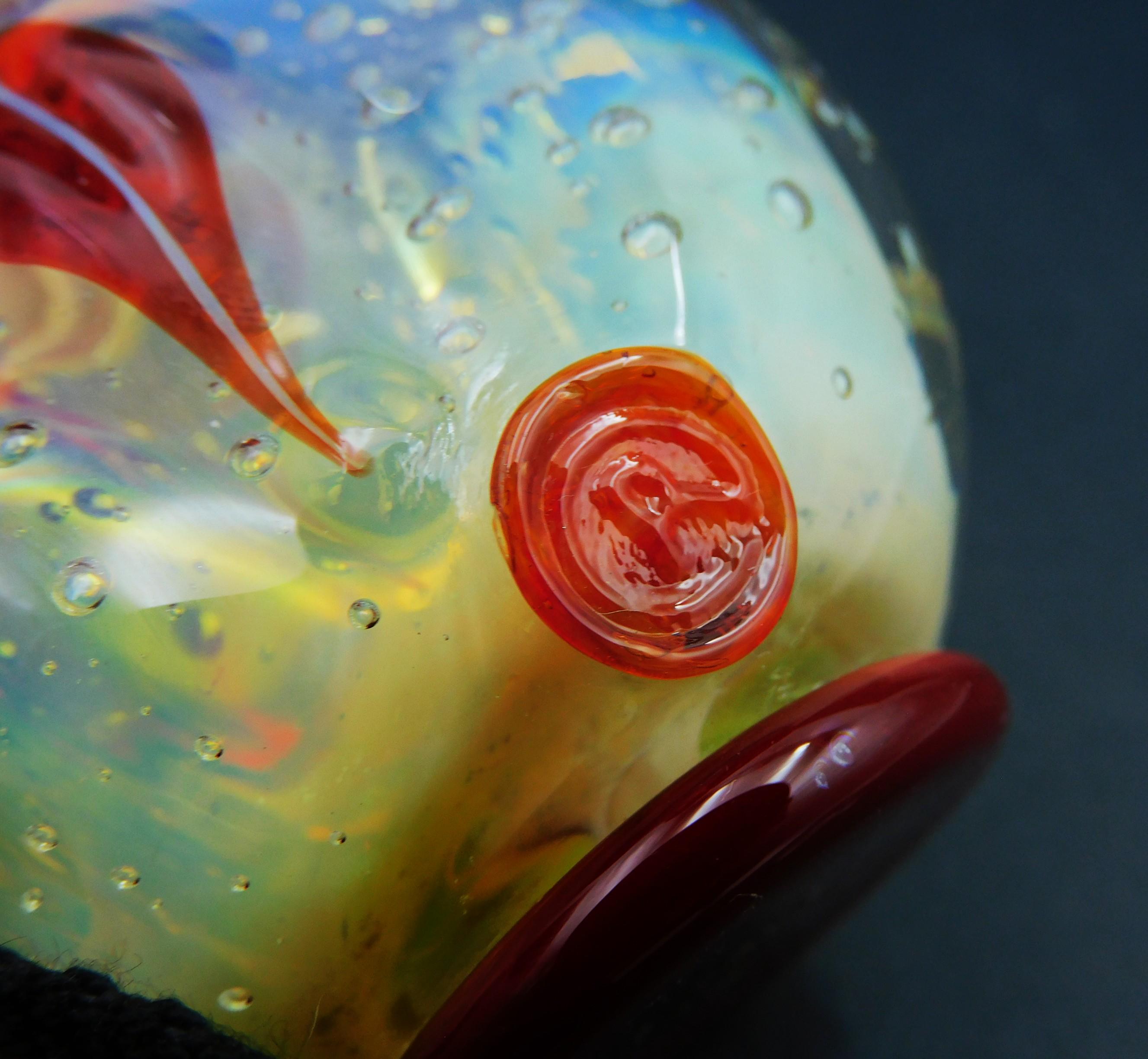 リチャードクレメンツ　香水瓶 リチャード・クレメンツ オーストラリア産アートガラス香水瓶