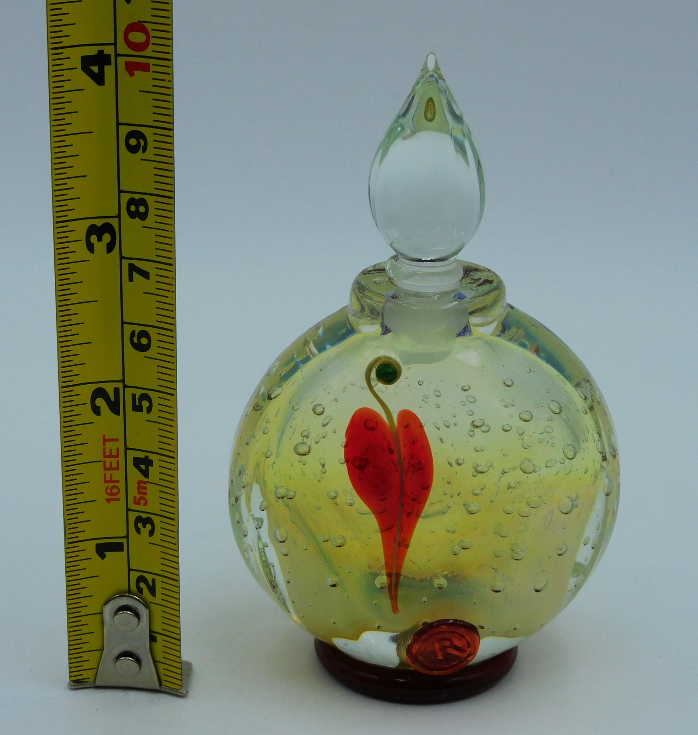 リチャード・クレメンツ オーストラリア産アートガラス香水瓶