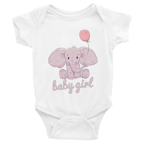 elephant baby clothes girl