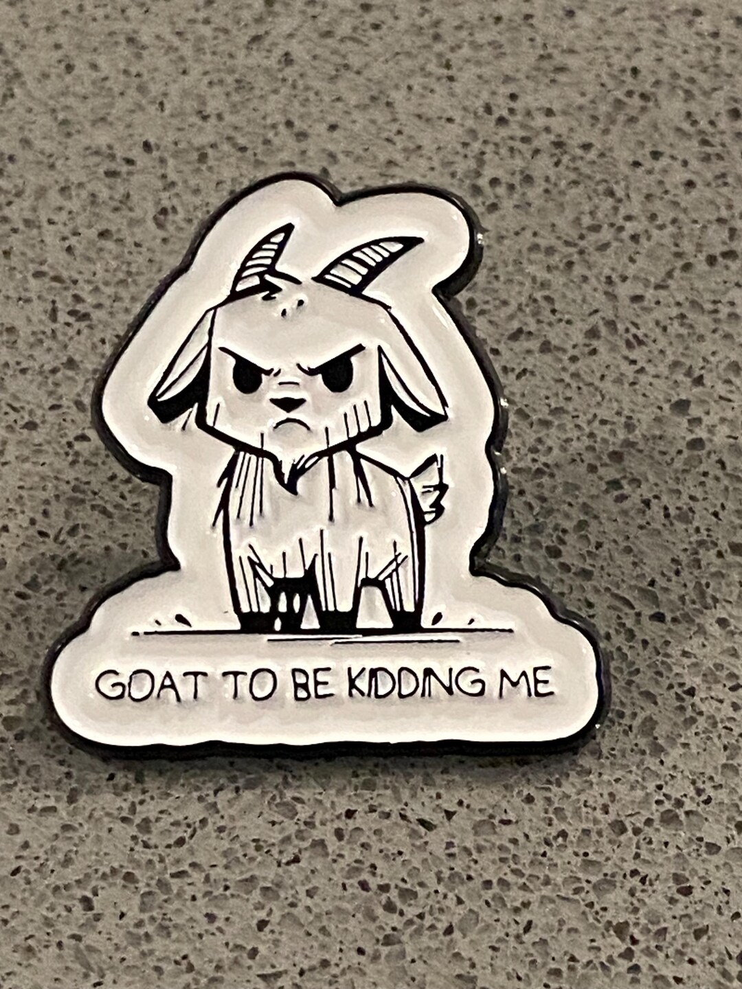 Gyat Pin Goat | Enamel Pin Brooch - Etsy