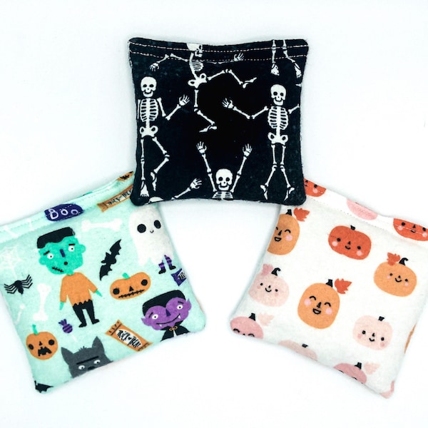 Halloween Boo Boo Bag, Heat Pack, Soft Cold Pack, Hand Warmers, Rice Bean Bag, Rice Bag, Halloween Gift, Party Favor, for Adults or Kids