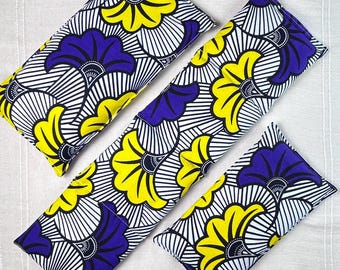 Rice Bag, Microwavable, Heating Pad, Neck Wrap, Eye Pillow, Rice Pack, Use Hot or Cold, Handmade Gift, Lavender or Unscented, 3 Sizes or Set