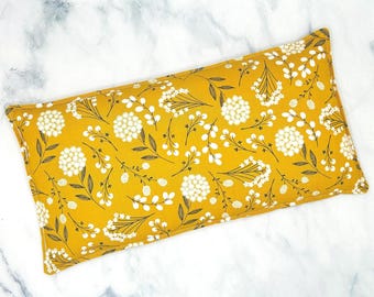 Microwavable Heating Pad, Rice Heating Pad, Hot Cold Therapy Bag, Rice Bag Heating Pad, Heat Pack, Gift for Her, Gift for Mom, 2 Sizes