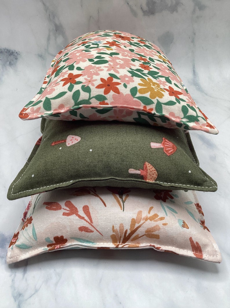 Rice Heating Pad Rice Bag Microwavable Heating Pad Cold Etsy