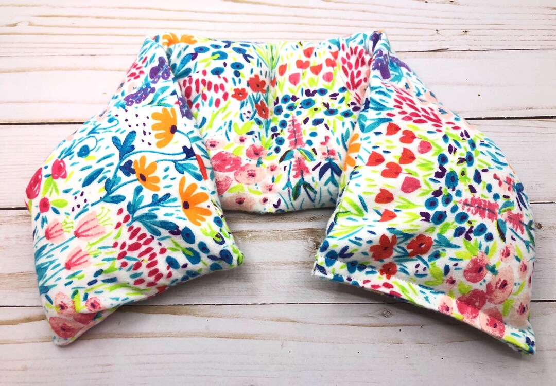 Microwavable Rice Bag, Neck Wrap, Heating Pad, Rice Bag for Neck, Rice