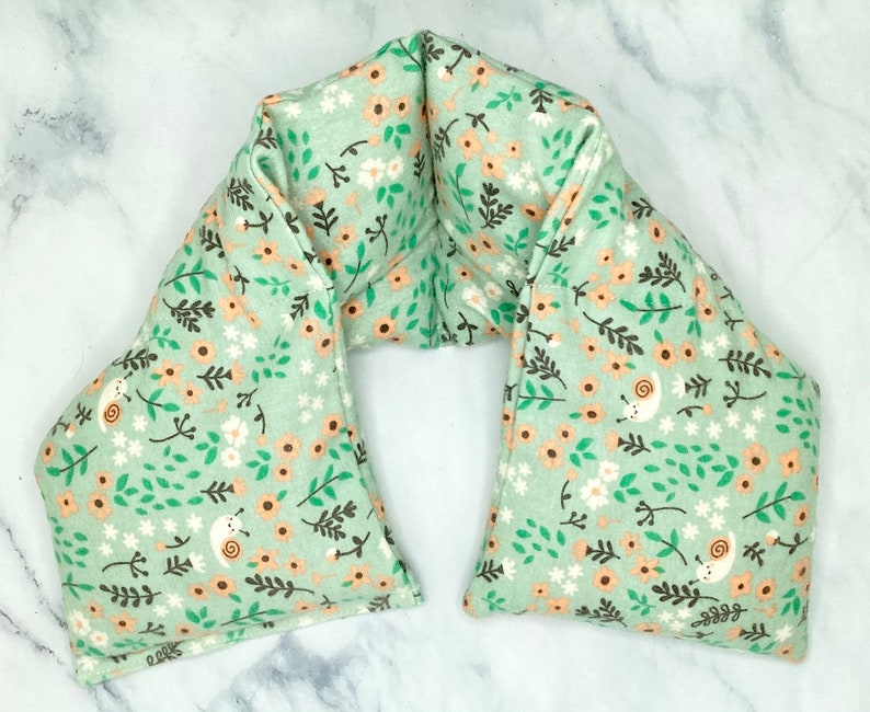 Microwavable Neck Wrap Rice Bag Heating Pad Hot Cold Rice Etsy