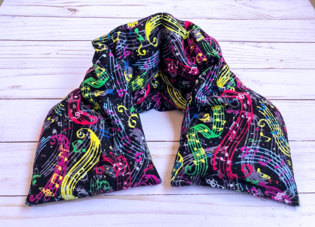 Rice Neck Wrap Microwavable Rice Bag Heating Pad Heated Etsy