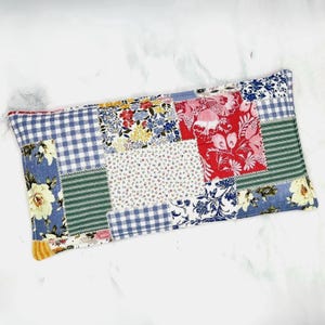 Rice Heating Pad, Rice Bag, Microwave Heating Pad, Heat Pack, Cold Pack, Therapy Bag for Pain Relief & Relaxation, Boho, Patchwork, 2 Sizes