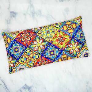 Heating Pad Microwavable, Hot Cold Therapy, Rice Bag, Heat Pack, Heating Pad, Headache Cold Pack, Large Rice Bag, Talavera Design, 2 Sizes