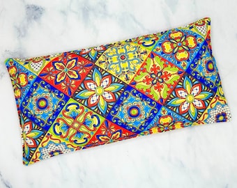 Heating Pad Microwavable, Hot Cold Therapy, Rice Bag, Heat Pack, Heating Pad, Headache Cold Pack, Large Rice Bag, Talavera Design, 2 Sizes