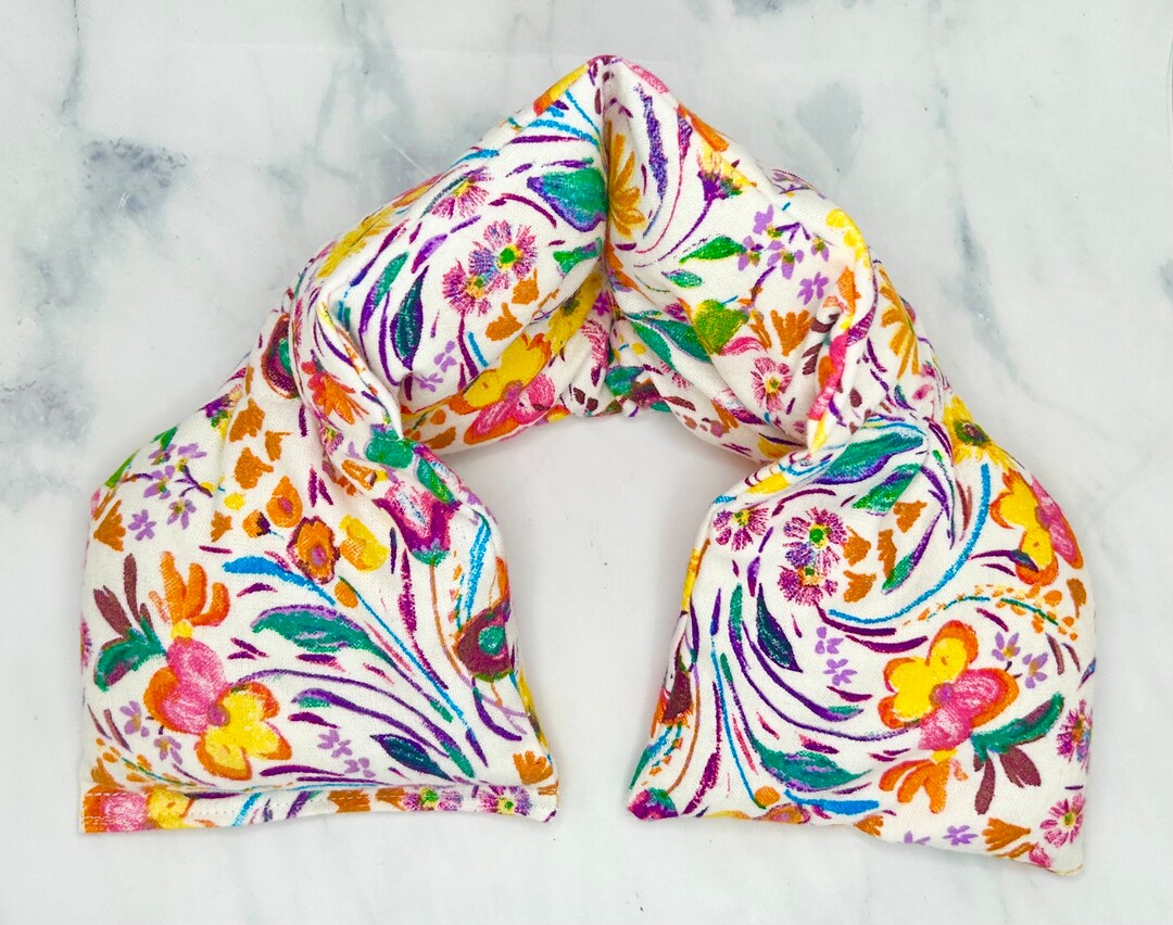 Rice Neck Wrap, Microwavable Heating Pad, Weighted Heating Pad for Neck