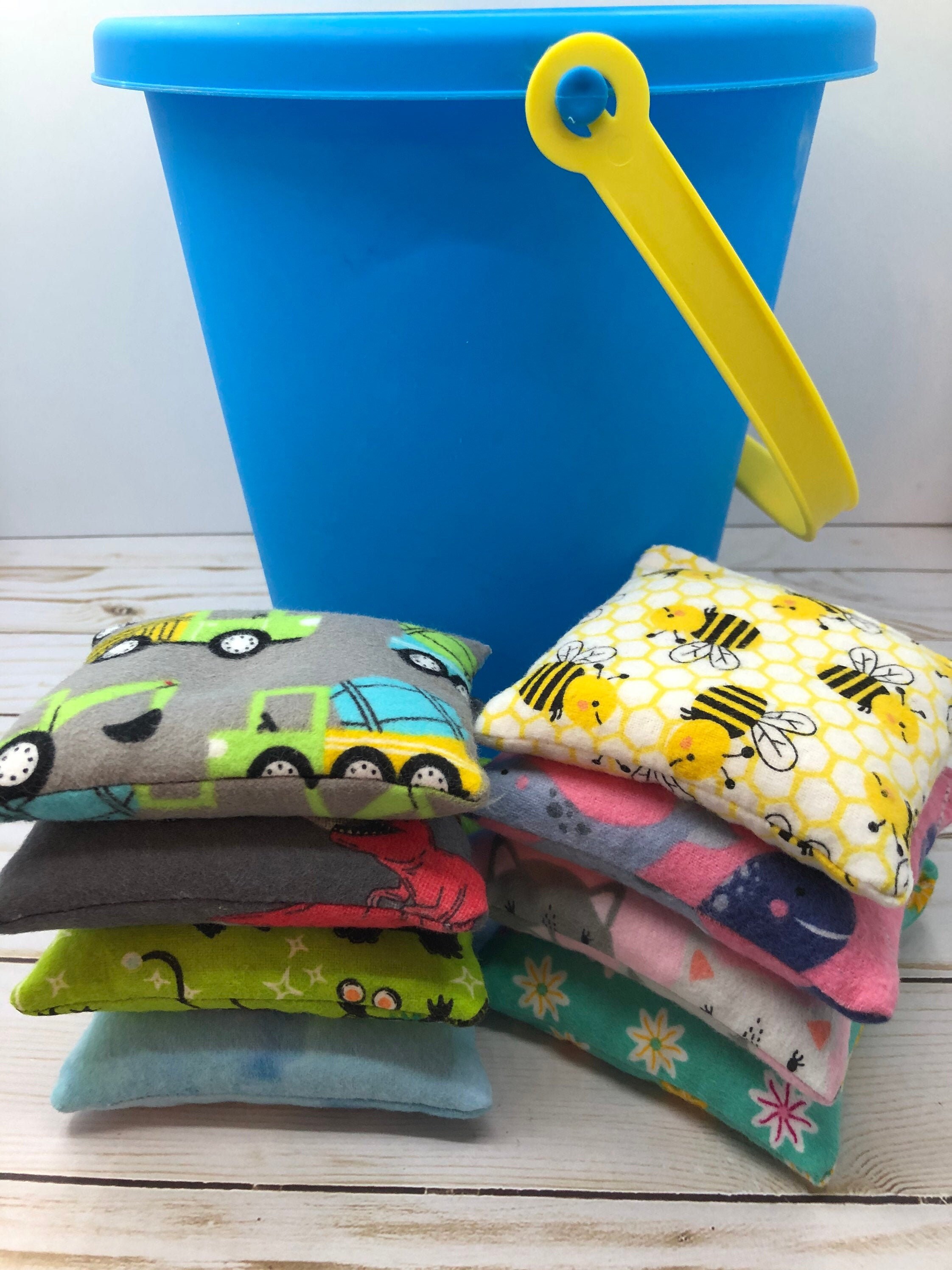 4 Pack Kids Rice Bags Bean Bags for Toddlers Girl or Boy Etsy