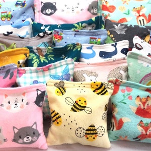 Boo Boo Bag for Kids, Soft Cold Pack, Heat Pack, Rice Bean Bag, Toddler or Child Rice Bag, Gift for Kids, Kids Rice Bag, 2 Sizes