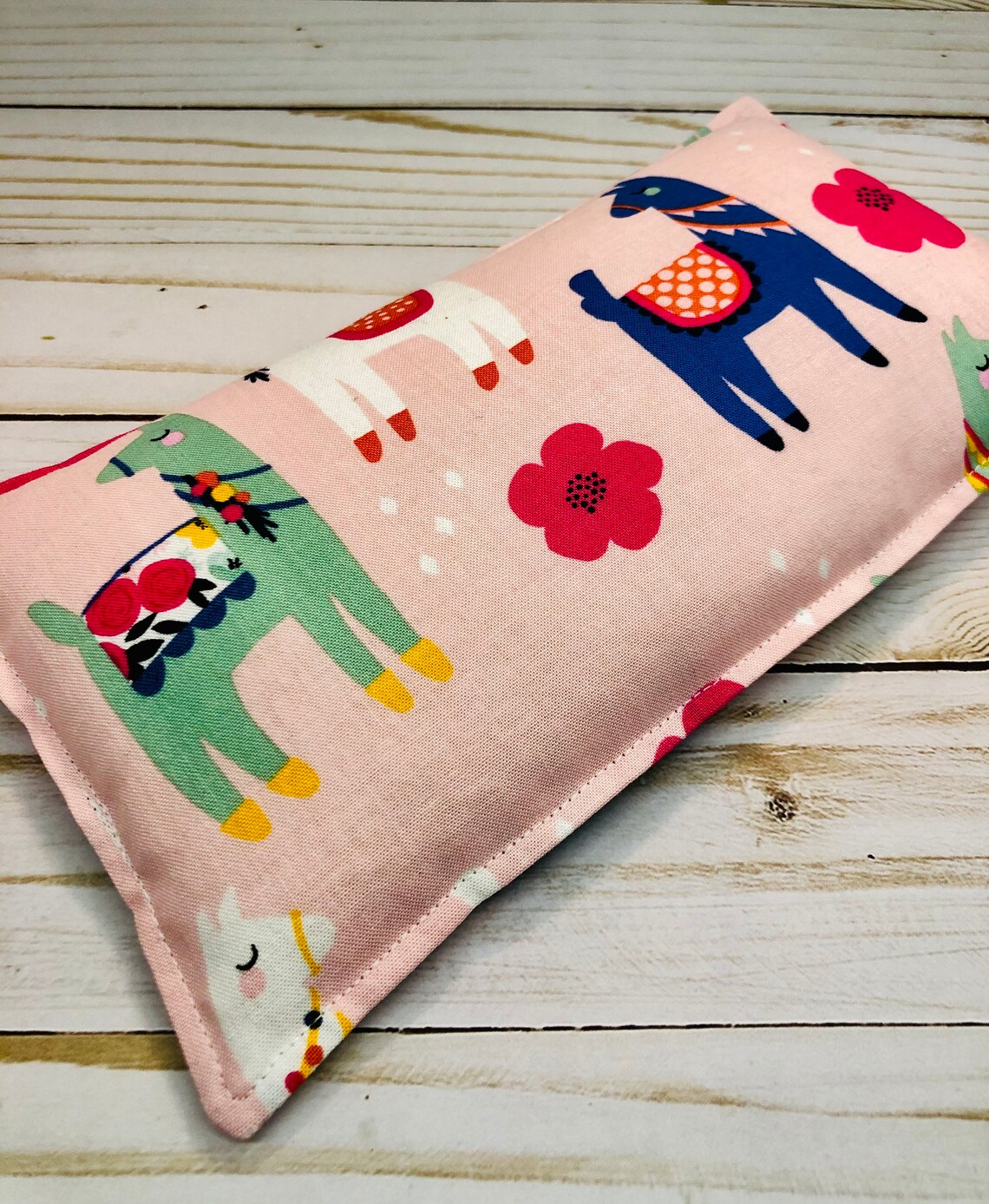 Microwave Heating Pad Llama Rice Bag Heat Pack for Back and Etsy