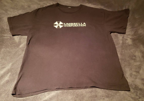 Umbrella Corporation Corp Inspired By Resident Evil Printed T-Shirt Mens Tee