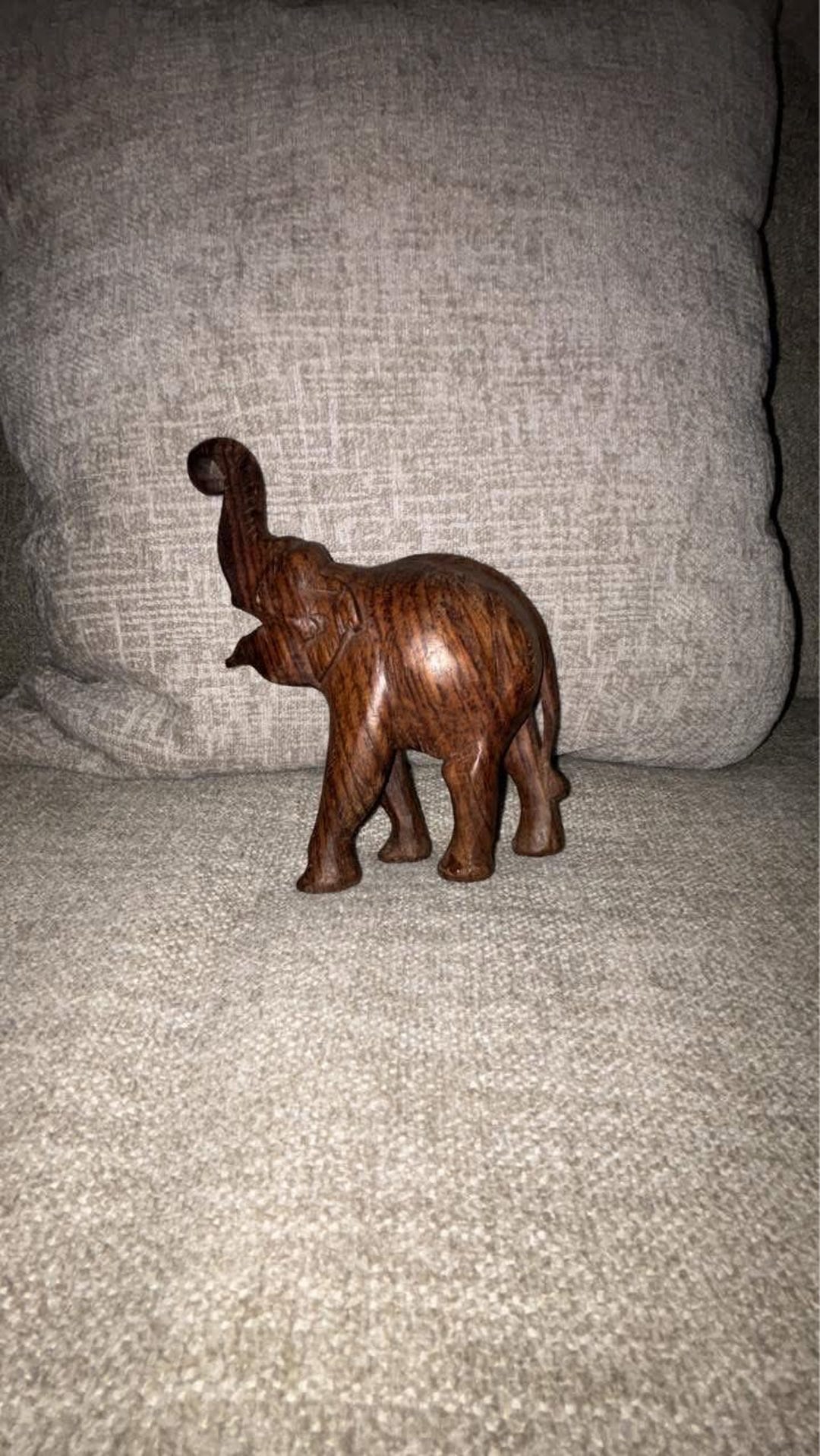 Handmade Wooden Elephant - Etsy