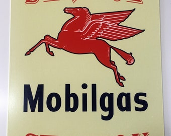 Mobil Gas Service Station