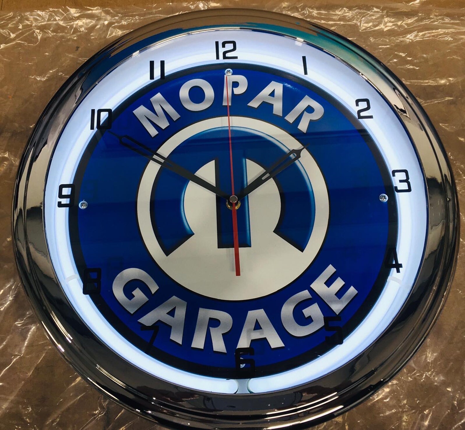 Mopar Neon Clock Etsy