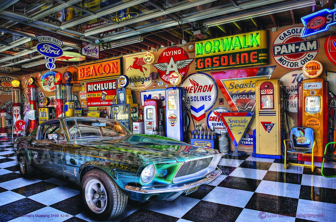 Mendenhall's Muscle Car Metal Sign Etsy