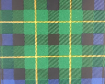 Campbell of Breadalbane Tartan Vintage Farbdruck 1940 Schottland Scottish Clan