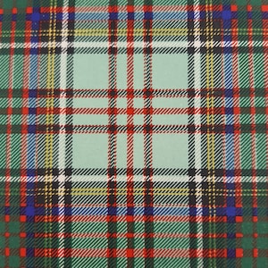 Anderson Tartan Vintage Print 1940&#39;s Scotland Scottish Clan