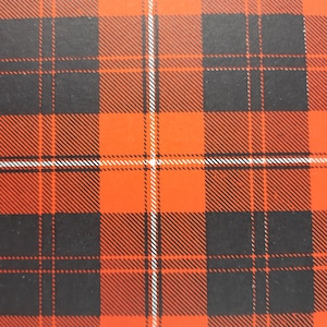 Cunningham Tartan Vintage Colour Print 1940&#39;s Scotland Scottish Clan