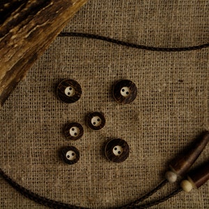 Bone Buttons, Handmade Bone Buttons, Antler Imitation buttons, Sewing Bone Buttons, Natural Bone Buttons, Handmade Sewing Bone Buttons