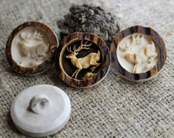 Horn Buttons, Antler Buttons, Deer Horn Buttons, Deer Antler Buttons, Sewing Buttons, Natural Sewing Buttons, Handmade Horn buttons