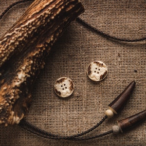 Bone Buttons, Handmade Bone Buttons, White Bone Buttons, White Bone Sewing Buttons, Natural Bone Buttons, Handmade Sewing Bone Buttons
