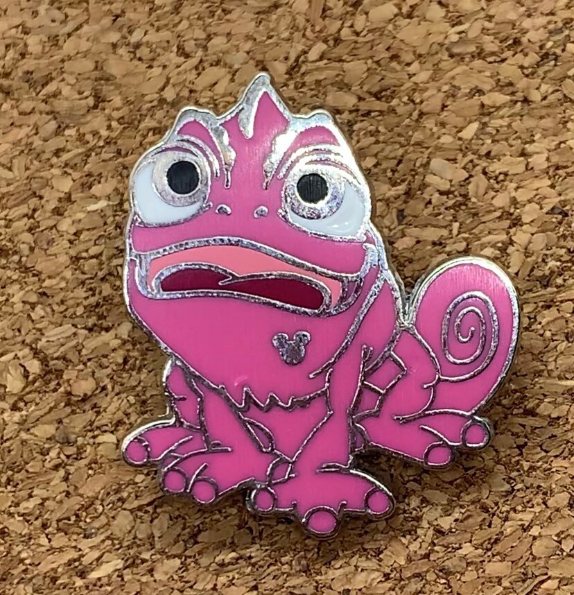 Pasquale pin Disney pin Rapunzel pin frog enamel pin Etsy
