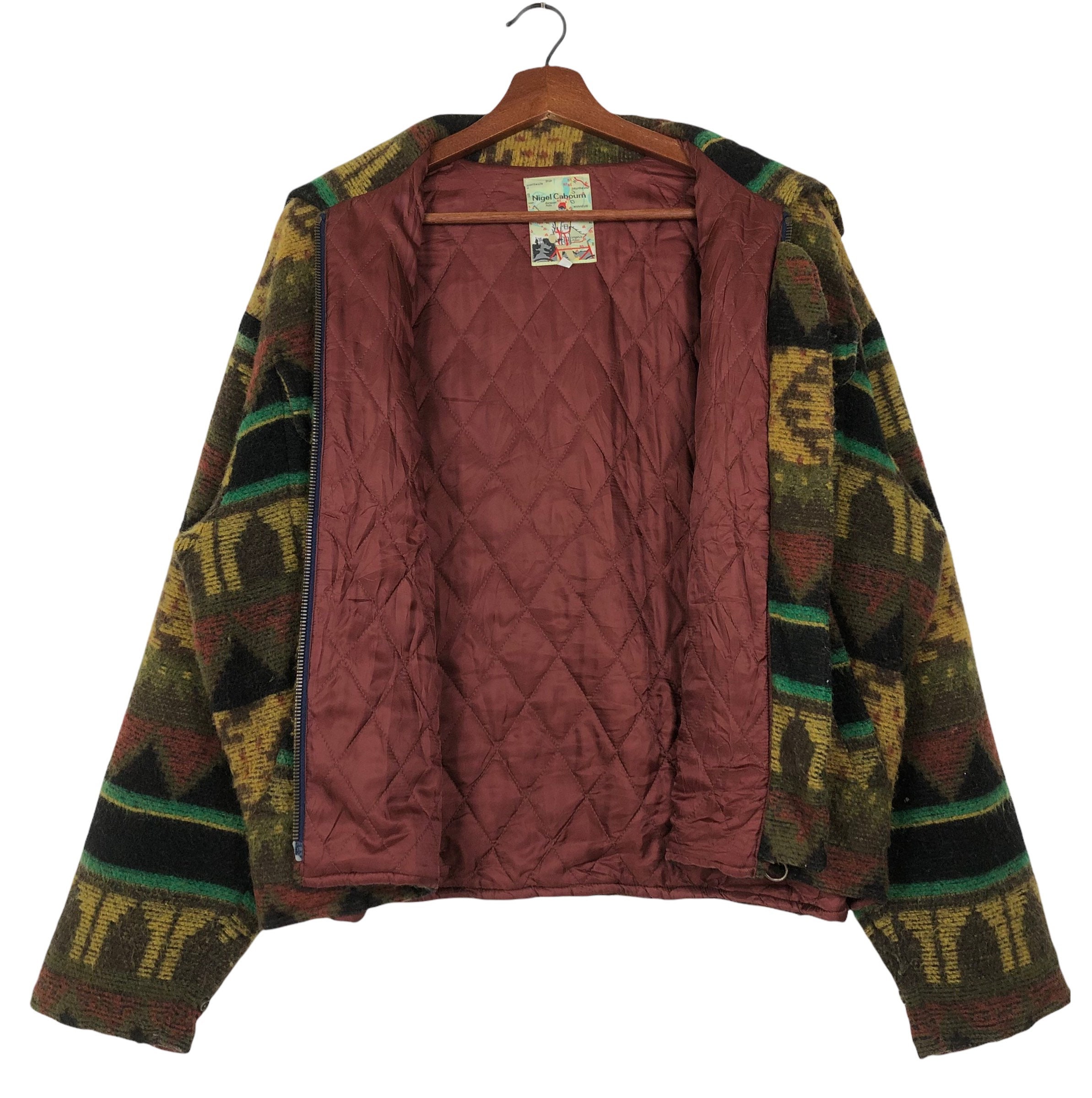 Vintage Nigel Cabourn Wool Design Jacket Nigel Cabourn Wool 