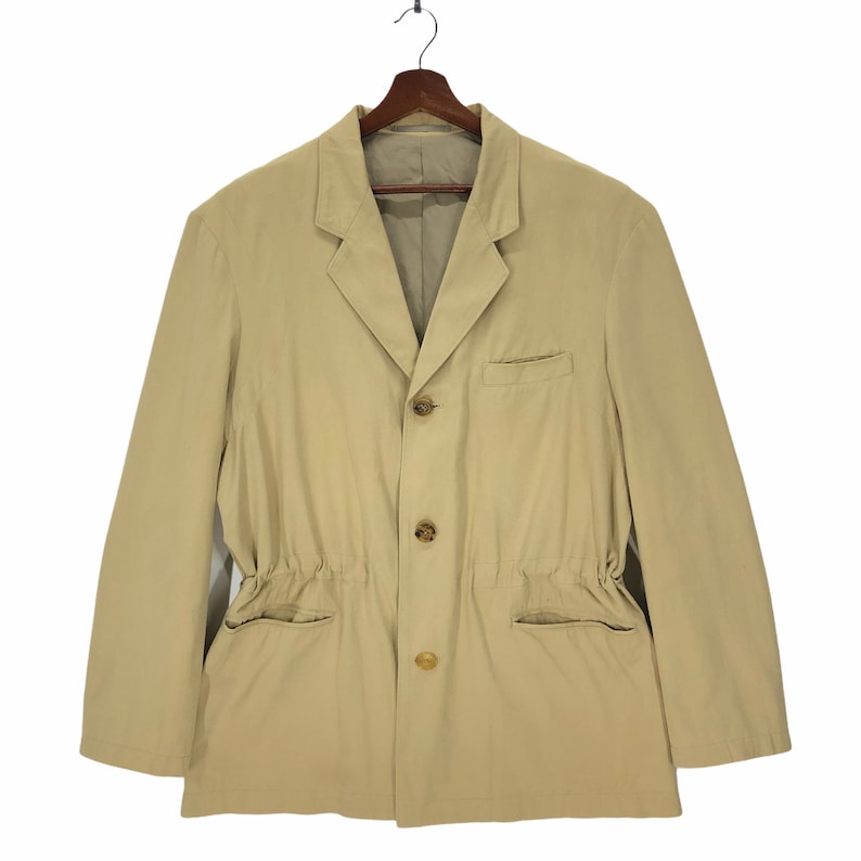 Vintage Yohji Yamamoto Cotton Linen Jacket - Y’s Red Label - Size 3 image 1