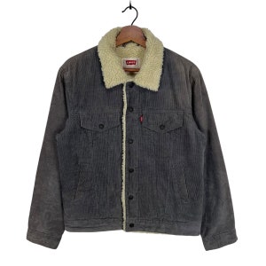 Vintage Levis Sherpa Trucker Jacket Size Medium