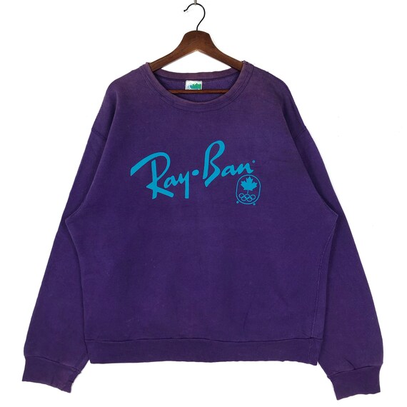 Vintage Rayban Sweatshirt Crewneck Rayban Olympic