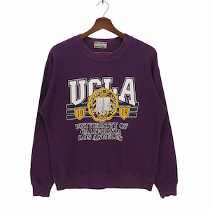 Vintage UCLA Sweatshirt University California Los Angeles Pullover Sweatshirt