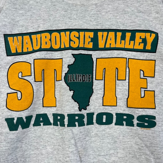 Vintage Waubonsie Valley Illinois State Warriors … - image 3