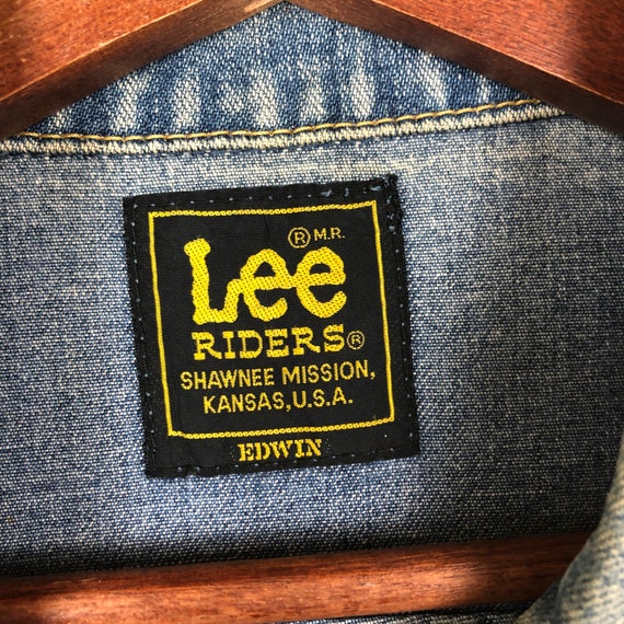 Vintage Lee Riders Denim Trucker Jacket - Etsy