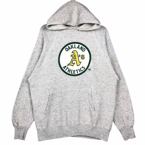 Vintage 90’s Oakland Athletics Hoodie Sweatshirt MLB World Series Oakland Athletics Pullover Jumper Hoodie