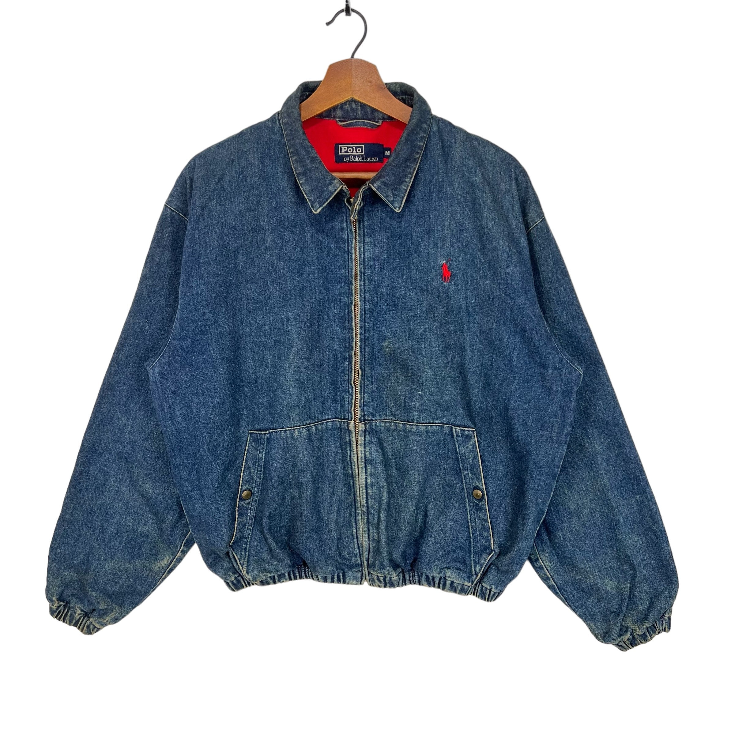 80s vintage polo denim jacketGジャン/デニムジャケット