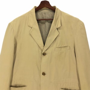 Vintage Yohji Yamamoto Cotton Linen Jacket - Y’s Red Label - Size 3 image 3