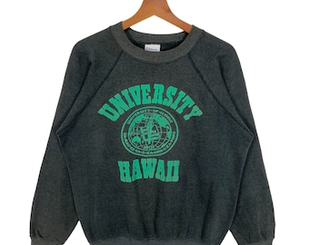 Vintage University of Hawaii T Shirt Tee Size Large L Rainbows