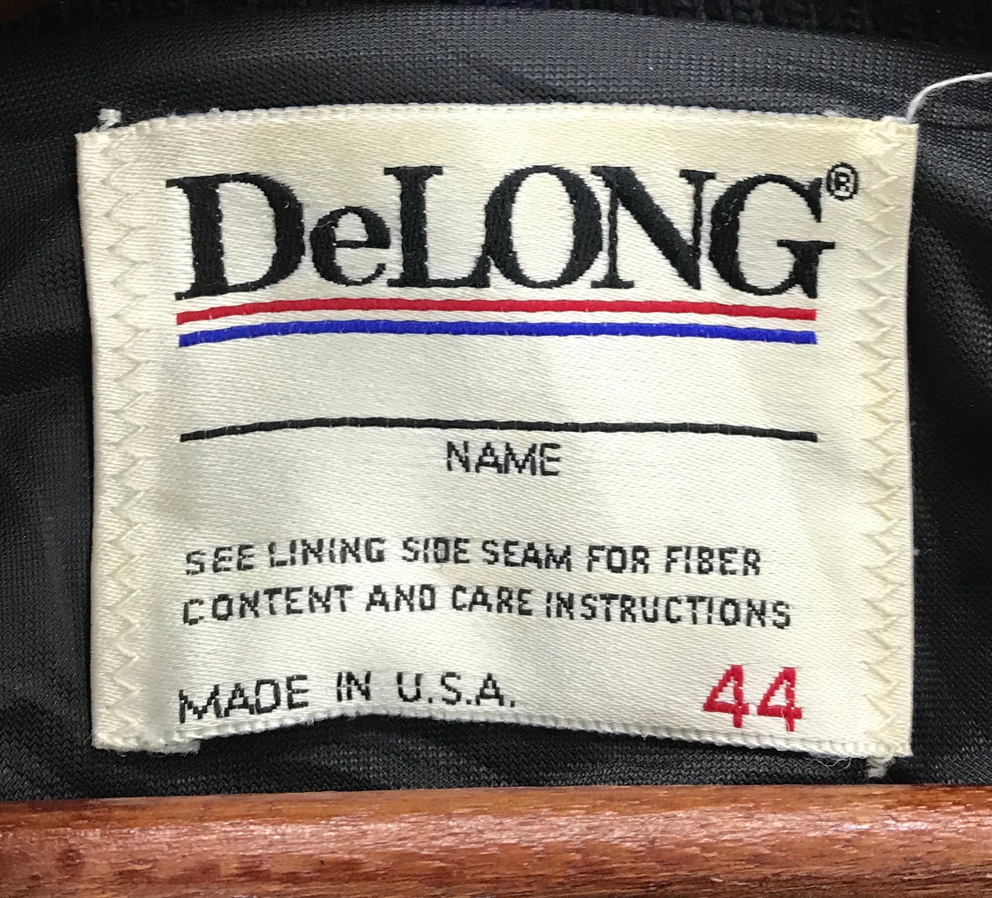 Vintage 80s Delong Winkler Wool Jacket Versity Snap Button | Etsy