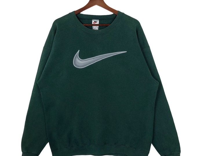 Green nike sweatshirt vintage Clearance