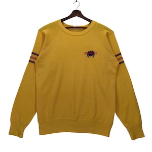 VERY RARE!! Vintage 80’s Zorlac Skateboard Pushead Crewneck Sweatshirt Zorlac Sweatshirt