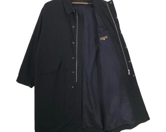 RARE!! Yohji Yamamoto Wool Gabardine Long Coat Jacket | Y's RARE!! Yohji Yamamoto Wool Gabardine Long Coat Jacket | Y's