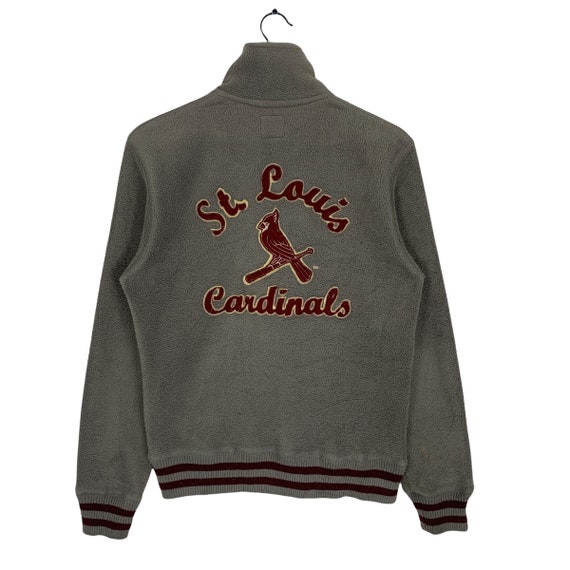 Vintage St Louis Cardinals Sweatshirt Embroidery Spell Out MLB 