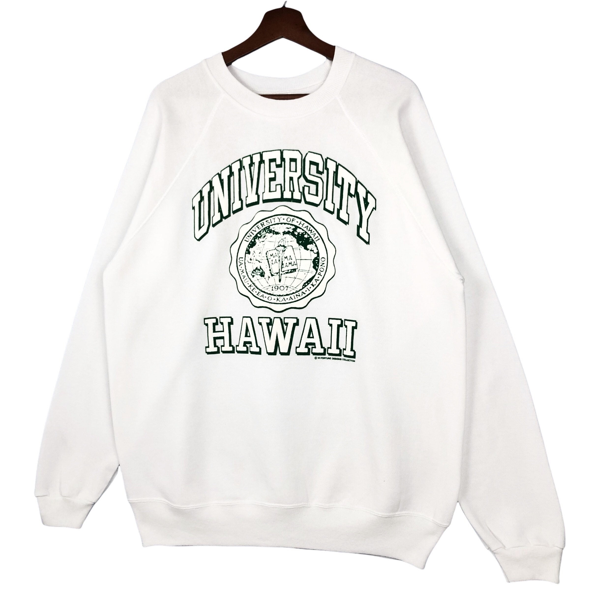 Vintage 90s University of Hawaii Sweatshirt - Size Large - Etsy