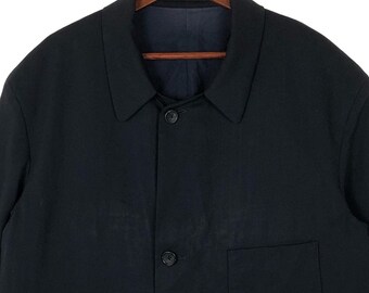 Vintage 90s Yohji Yamamoto Pour Homme Wool Gabardine Jacket (M) - Etsy
