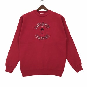 Vintage 90s University Of Cincinnati Sweatshirt Large Size